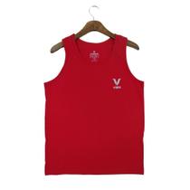 Regata Masculina Básica Logo Elements Vermelha Regata Masculina Básica Logo Elements Vermelha