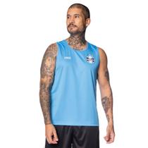 Regata Masculina Betel Grêmio Basic II Azul/Branco Regata Masculina Betel Grêmio Basic II Azul/Branco