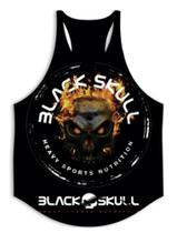 REGATA Masculina Black Skull - Miss Fitness