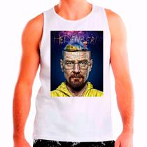 Regata Masculina Branca Breaking Bad 10