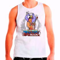 Regata Masculina Branca Desenho He-Man 03