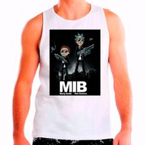 Regata Masculina Branca Rick and Morty 24 Regata Masculina Branca Rick and Morty 24