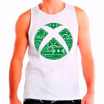 Regata Masculina Branca Xbox 04 - DESIGN CAMISETAS Regata Masculina Branca Xbox 04 - DESIGN CAMISETAS