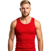Regata Masculina Canelada Slim Fit Modelo Americano Academia Treino Fitness