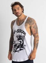 Regata Masculina Cavada Off Season Estilo Academia Musculação Regata Masculina Cavada Off Season Estilo Academia Musculação