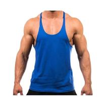Regata Masculina De Algodão Sem Mangas Para Fitness, Musculação, Treino E Corrida - Nova Marca 2025