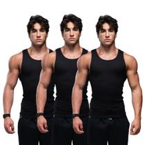 Regata Masculina Ekkovision em Algodão e Spandex com Ajuste Canelado Regata Masculina Ekkovision em Algodão e Spandex com Ajuste Canelado