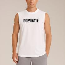 Regata Masculina Estampada Dominate 411 exercício funcional Barra Peso Regata Masculina Estampada Dominate 411 exercício funcional Barra Peso