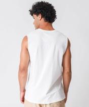 Regata Masculina Estampada Marisa Off White-89017 Regata Masculina Estampada Marisa Off White-89017