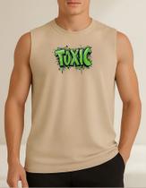 Regata Masculina Estampada Toxic 422 Treino Barra Peso Regata Masculina Estampada Toxic 422 Treino Barra Peso