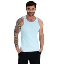 Regata Masculina Estilo Americano Gringas Canelada Academia Justa HIP HOP Rapper Básica Branca Preta