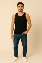 Regata Masculina Estilo Streetwear Liso Varias Cores Regata Masculina Estilo Streetwear Liso Varias Cores