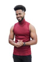 Regata Masculina Gola Alta Camiseta Cacharrel Canelada