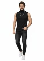 Regata Masculina Gola Camiseta Cacharrel Canelada