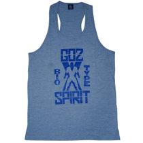 Regata masculina Goz Spirit model Bio Type X Cinza mescla