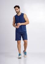 Regata Masculina Malha Poliamida com Filete Graphene G1069