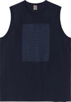 Regata Masculina Plus Size C Estampa P(G1) Ao Xgg(g5) Malwee