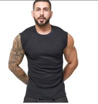 Regata Masculina Regular Em Ribana Canelada Premium