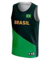 Regata Masculina Seleção Brasileira Dry Fit Premium - JRKT Sports