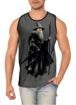 Regata Masculina Senhor Dos Anéis Blusa Gandalf 735 Regata Masculina Senhor Dos Anéis Blusa Gandalf 735