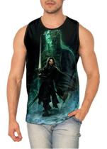 Regata Masculina Senhor Dos Anéis Rei Dos Mortos727 Regata Masculina Senhor Dos Anéis Rei Dos Mortos727