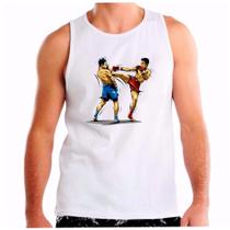 Regata masculina treino luta muay thai camiseta Regata masculina treino luta muay thai camiseta