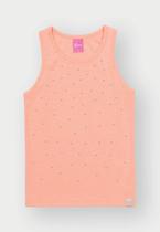 Regata menina Brilhos Laranja Cinti