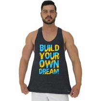 Regata Menos Cavada Masculina MXD Conceito Build Your Own Dream