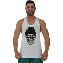 Regata Menos Cavada Masculina MXD Conceito Caveira Com Gorro Regata Menos Cavada Masculina MXD Conceito Caveira Com Gorro