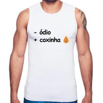 Regata Menos ódio, Mais coxinha - Foca na Moda
