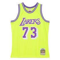 Regata Mitchell & Ness Jersey Swingman Los Angeles Lakers 1998-99 Dennis Rodman Amarela