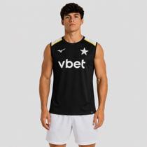 Regata Mizuno Botafogo Treino Atleta 2026 Preta
