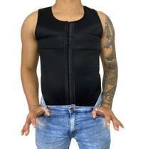 Regata Modeladora Masculina Afina Cintura Reduz Barriga Regata Modeladora Masculina Afina Cintura Reduz Barriga