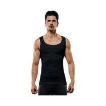 Regata Modeladora Masculina - Corpo de Compressão para Emagrecimento Regata Modeladora Masculina - Corpo de Compressão para Emagrecimento
