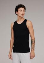 Regata Modelo Americano Masculina Ribana Canelada Justa Hip Hop
