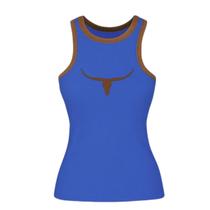 Regata Moiadeiros Royal Logo Marrom Cor:AzulTamanho:G Regata Moiadeiros Royal Logo Marrom Cor:AzulTamanho:G