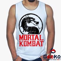 Regata Mortal Kombat 100% Algodão Geeko