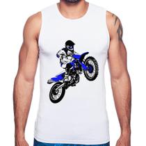 Regata Motocross Jump Azul - Foca na Moda