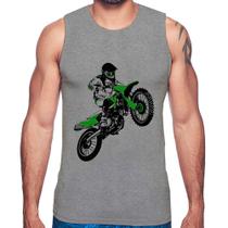 Regata Motocross Jump Verde - Foca na Moda