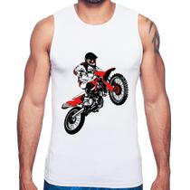 Regata Motocross Jump Vermelha - Foca na Moda