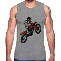 Regata Motocross Jump Vermelha - Foca na Moda