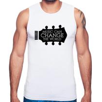 Regata Music Can Change The World - Foca na Moda Regata Music Can Change The World - Foca na Moda