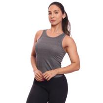 Regata Nadador Canelada Feminina Lisa Blusa Blusinha Básica Treino Academia