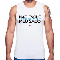 Regata Não enche meu saco, enche meu copo - Foca na Moda Regata Não enche meu saco, enche meu copo - Foca na Moda
