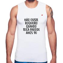 Regata Não existe roqueiro quando toca pagode anos 90 - Foca na Moda