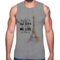 Regata Não me leve a mal, me leve a Paris - Foca na Moda