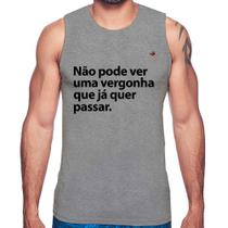Regata Não pode ver uma vergonha que já quer passar - Foca na Moda