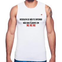 Regata Não sou fluente em Mimimi - Foca na Moda