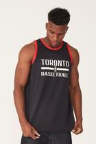 Regata NBA Casual Toronto Raptors Basketball Preta