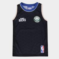 Regata NBA Juvenil Milwalkee Bucks Terms Braziline